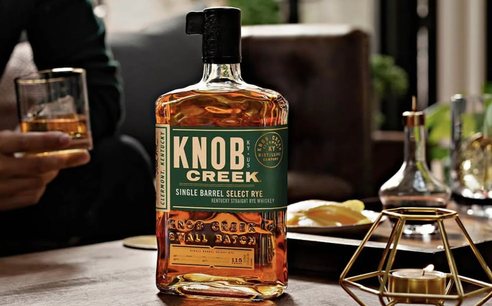 Knob Creek Single Barrel Select Cask Strength Rye